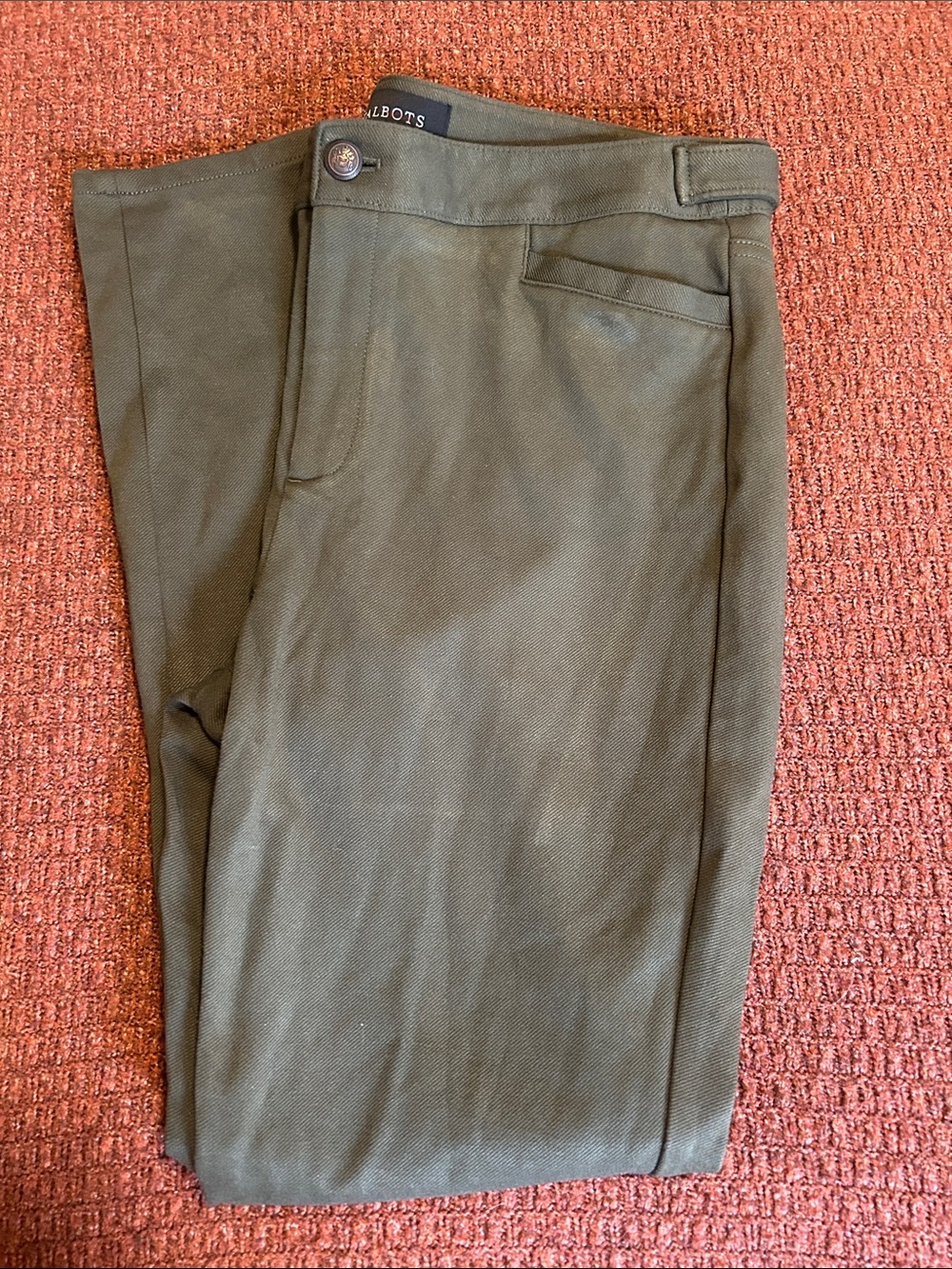 Talbots Olive Green Women’s Dress Pants